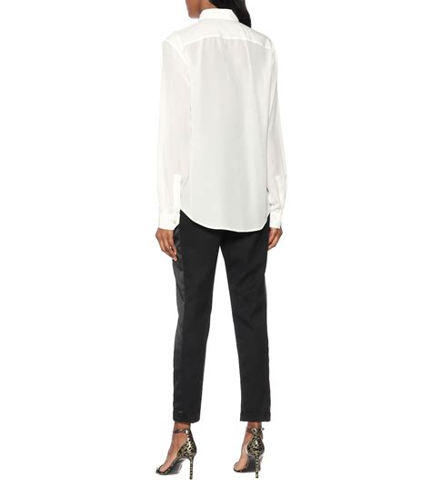 saint laurent crepe de chine homme